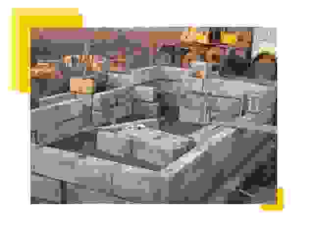 Фундамент сборный в Ступино
